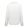 Nowe letnie damskie bluzki w jednolitym kolorze z klapą na guziki Casual luźna z długim rękawem lniany Top bluzki damskie biały top Blusas Mujer
