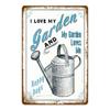 Enjoy Our Garden Kitchen FLowers Metal Tin Sign Farmhouse Home Retro Wall Painting Art Decor Beer Wine Farm Party Poster YL