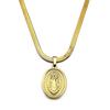 Katholisch Die Heilige Mutter Maria Anhänger Halskette Für Frauen Männer Edelstahl Goldfarbe Unsere Liebe Frau Kette Schmuck Collier