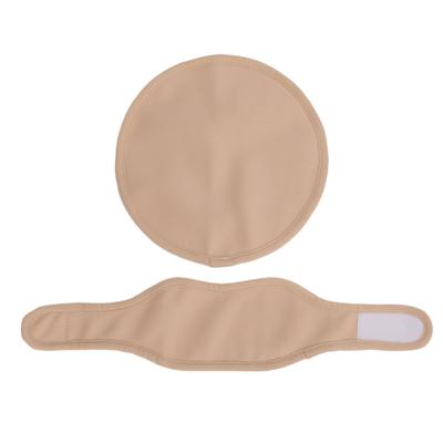2 pezzi Set di impacchi di olio di ricino Favoriscono il sonno Impacchi caldi e freddi Impacco di olio di ricino riutilizzabile per torace e collo
