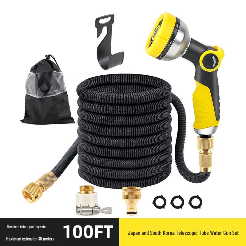 Midsummer Auto-Retractable Magic Hose for Car, Garden, & Flower Watering