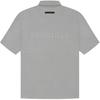 SS21 Kurzarm Polo Unisex Poloshirts Dunkel-Melange-Haferflocke FOG-SS21-615