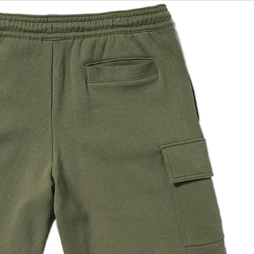 Timberland Fleece Loose Fit Sports Shorts Unisex Shorts Cassel-Green A67CD-590
