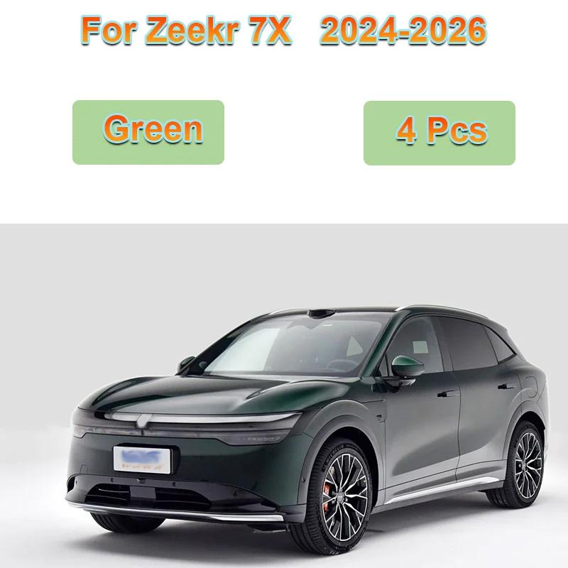 Geverfd Voor Zeekr 7X Accessoires 2025 CX1E 2024-2026 4 STKS Voorste Spatborden Spatlappen Achter Spatborden Wielen Auto Accessoires