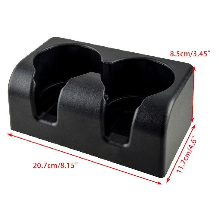 89039574 Bench Console Seat Cup Holder Insert Drink Fit for GMC Canyon Chevrolet Colorado 2004 2005 2006 2007 2008-2012 89039575