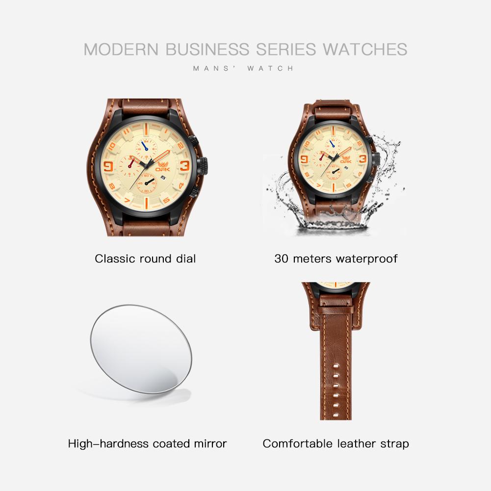 OPK Brand Watches Fashionable and Atmospheric Quartz Watches Casual and Sporty Men's Watches Men's Watches 6091