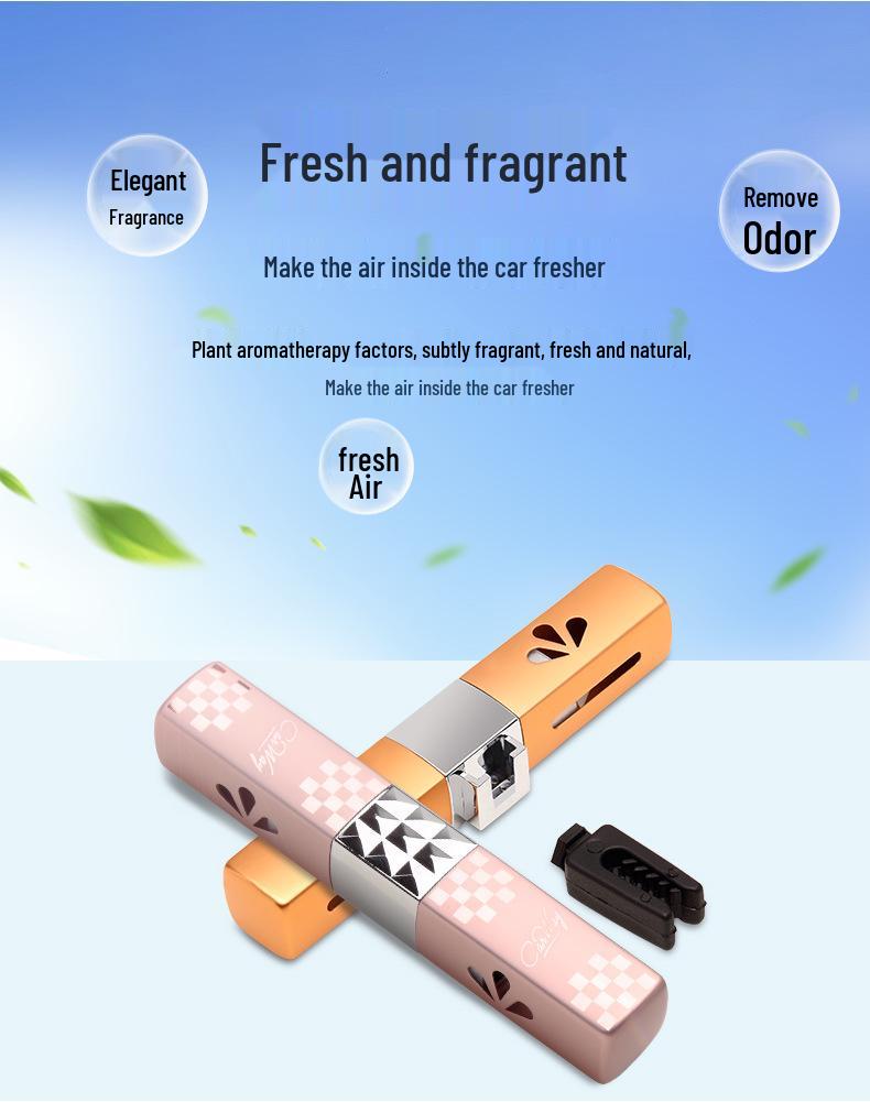 Car Air Vent Essential Oil Freshener Stick