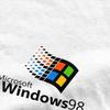 Windows 98 Vaporwave T-Shirt Computer System Harajuku T Shirts Short-Sleeve Tops Summer Cotton Breathable Plus Size 5XL Clothes
