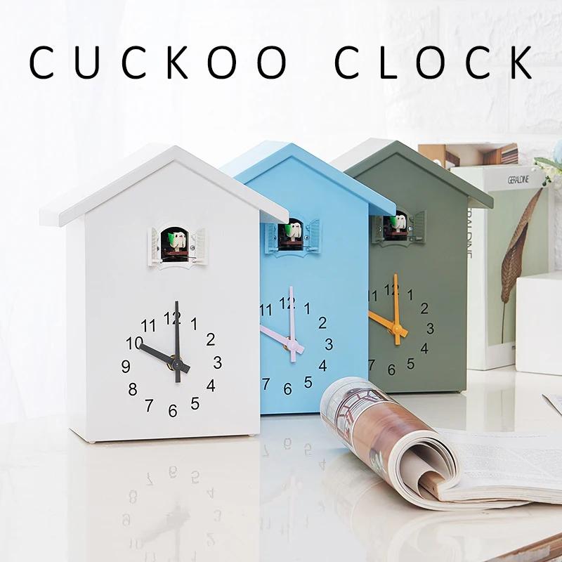 Cuckoo Quartz Wall Clock Modern Bird Home Living Room Hanging Watch Horologe Clocks Timer Office Home Decoration Gifts