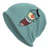 Spongebobed Cap Goth Adult Street Skullies Beanies Hats Spring Warm Multifunction Bonnet Knitted Hat