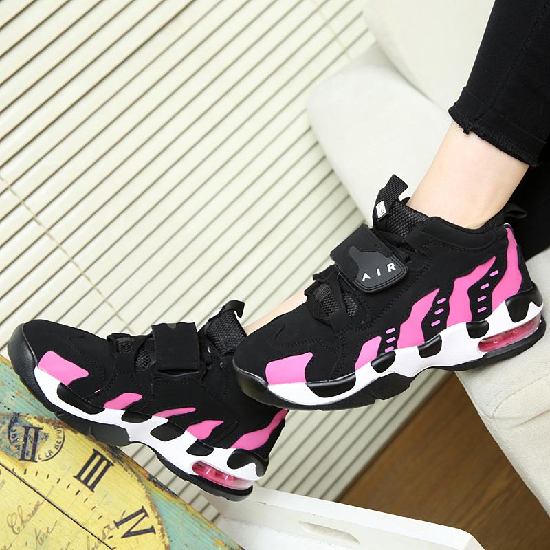 Outdoor Men Air Cushion Sport Shoes Chunky Sneakers for Women Gym Shoes Boys Basketball Shoes Couple Sneakers Running Shoe