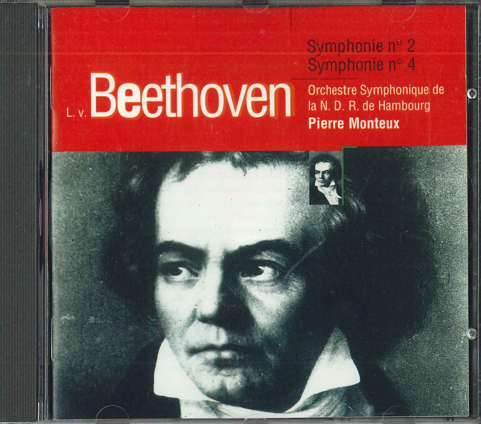 

CD Beethoven Symphonie N.2 N.4 WM321 FNAC MUSIC France Classical Used