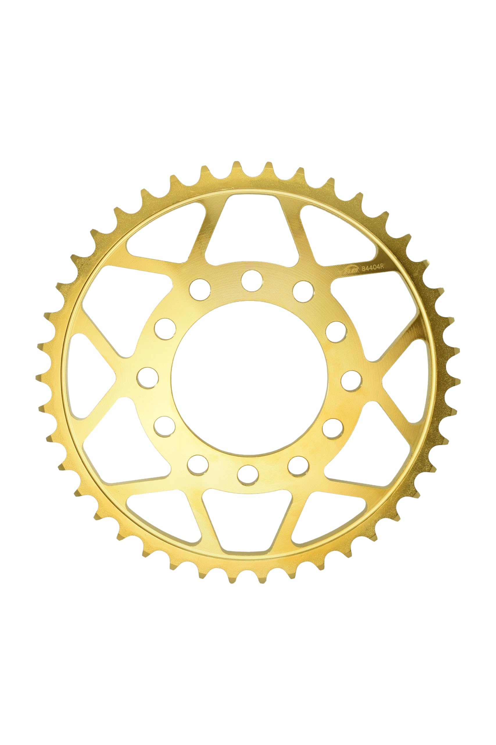 XAM Toughlight Rear Sprocket for Kawasaki Motorcycles Driven Steel 520-44T - Type, (B4404R44G) золотой