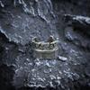 Retro Indian Feather Wide Ring For Men Silver Color Punk Gothic Open Ring Unisex Accessories Handmade Designer  Love Gift
