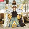 Yagami Throne Print Thin Flannel Blanket for Bedrooms,Living Rooms,Sofas Blankets,Lunch Breaks,blankets Fluffy Blanket