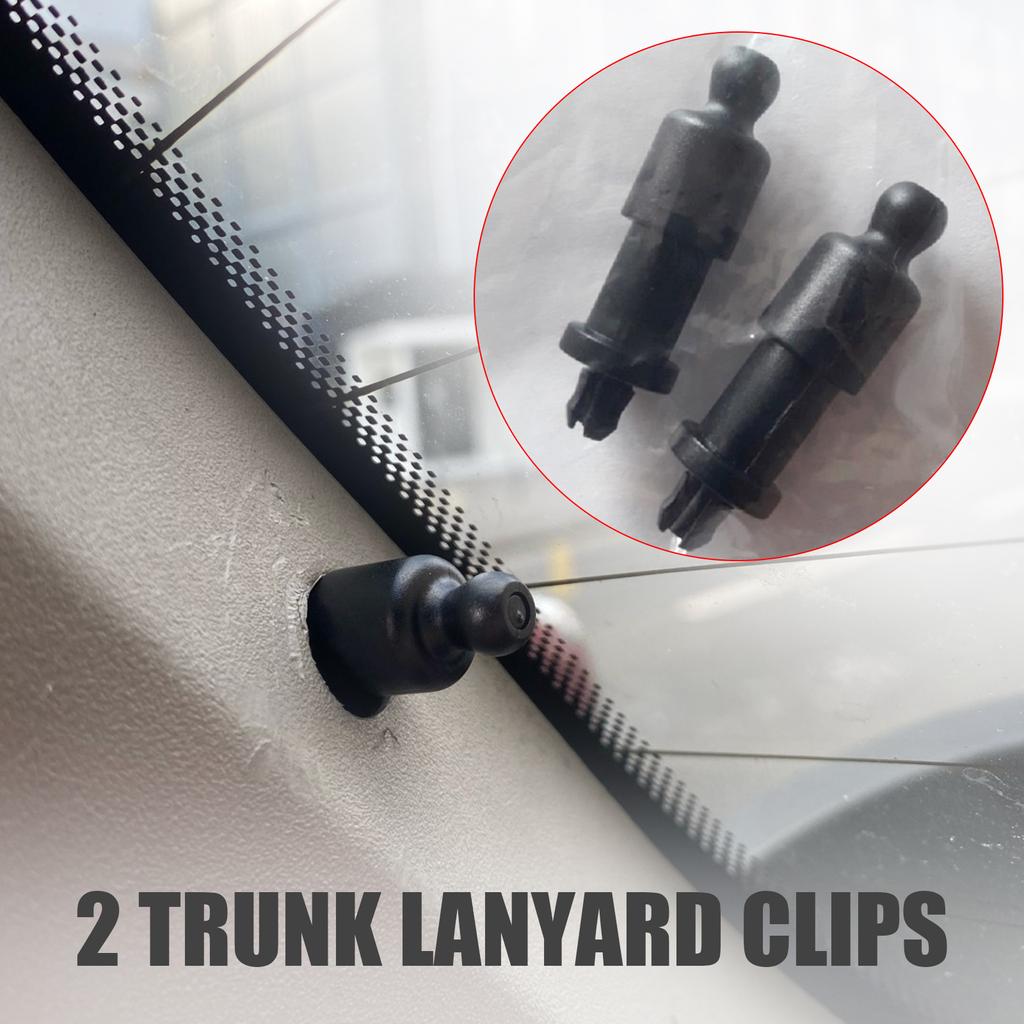 2pc Interior Parcel Shelf Clips For Ford Focus 2 2.5 MK2 Hatch 04-11 C-Max MK1 03-10 Boot Strap String Lift Hanger 4M51A466K45AC