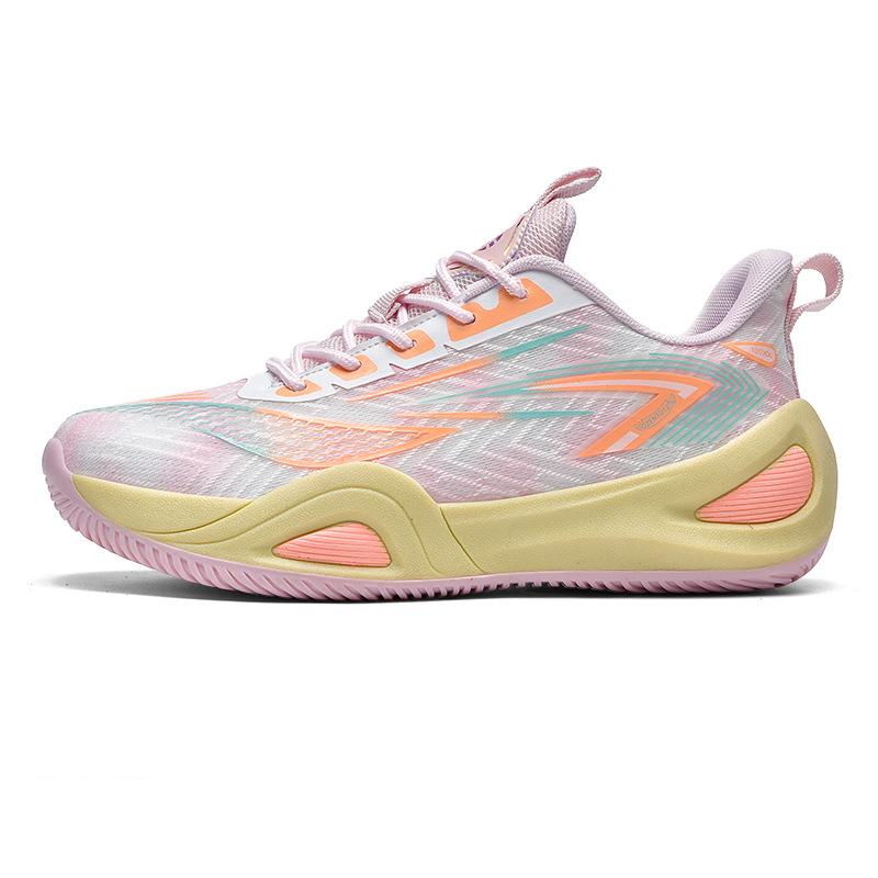 Men's and women's same outdoor non-slip and wear-resistant cement floor actual basketball shoes, fashionable and versatile, lightweight cushioning