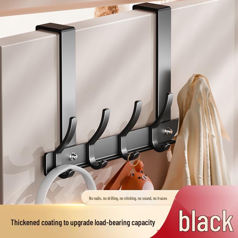 Wind Door Hook: No-Punch Clothes Hanger & Storage Rack for Entrance or Bedroom