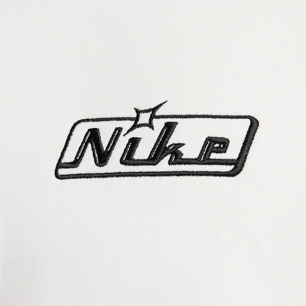 Nike FW24 Casual Comfortable Versatile Fashion Hoodie Men hoodies Mountain-Top-White Black HQ2955-121