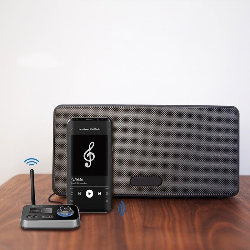BT 5.0 audio transmitter and receiver