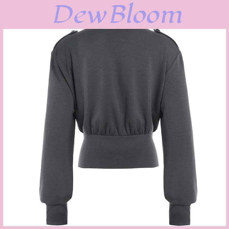 Napoleon Retro Stand Collar Doublebreasted Jacket For Casual Streetwear And Women