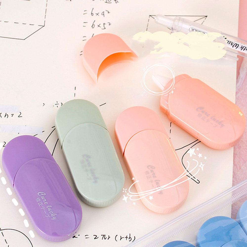 6pieces Set Kawaii Gradation Correction Tape Set - 6 Pieces for Kids and Students