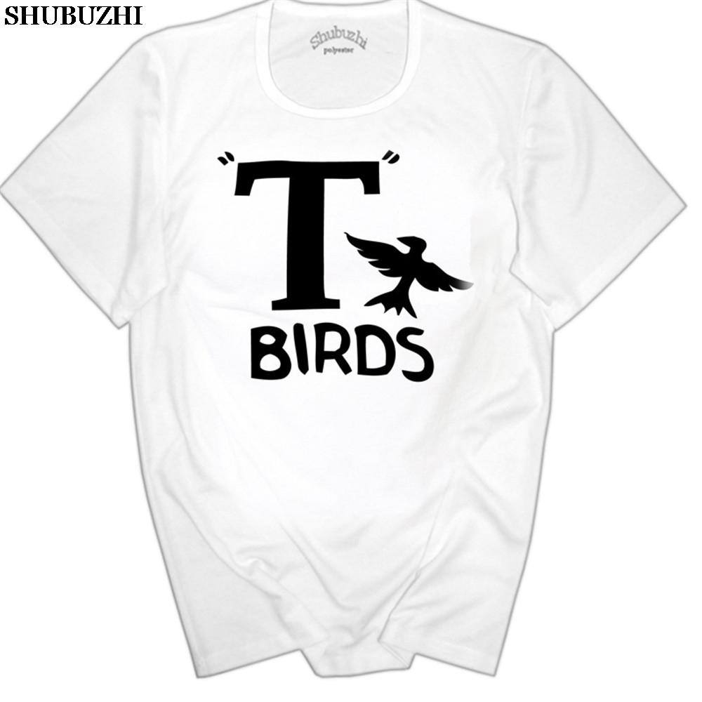 T Birds Ringer T Shirt Grease John Travolta Olivia Newton John S