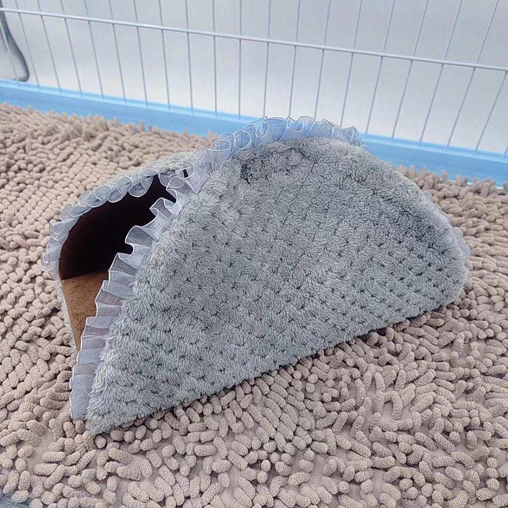 Guinea Pig Tunnel Washable Semi-Enclosed Guinea Pig Hideout Hide Tube Habitat Pet Supplies For Chinchilla Hamsters Rabbit