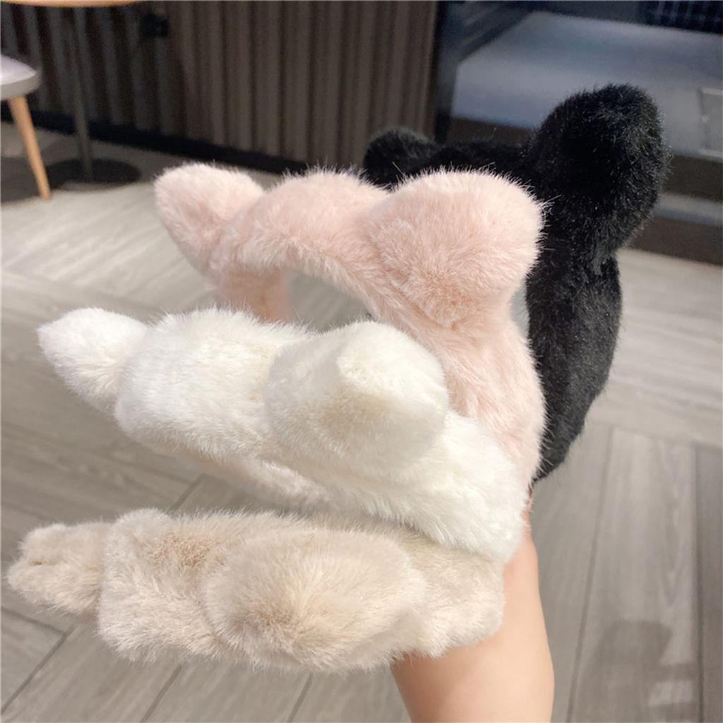 Cosplay Cat Ear Headband Woman Students Carnivals Anime Character Hairband Cat Ear Headbands Plush Christmas Hair Hoop