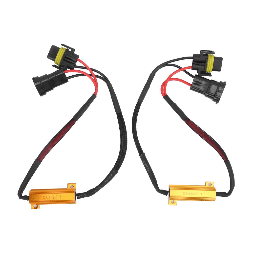 2 Stück H11 LED Nebelscheinwerfer Decoder 50W 12V Lastwiderstand Auto PKW Scheinwerfer Anti-Flimmern Canbus