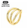 F136 G23 Titanium Nose Ring 16G Hinged Segment CZ Septum Clicke Daith Earrings Hoops Ear Cartilage Tragus Helix Piercing Jewelry