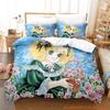 Manga Candy Bedding Set Single Twin Full Queen King Size Bed Set Adult Kid Bedroom Duvetcover Sets 3D Print Anime Bed Sheet Set