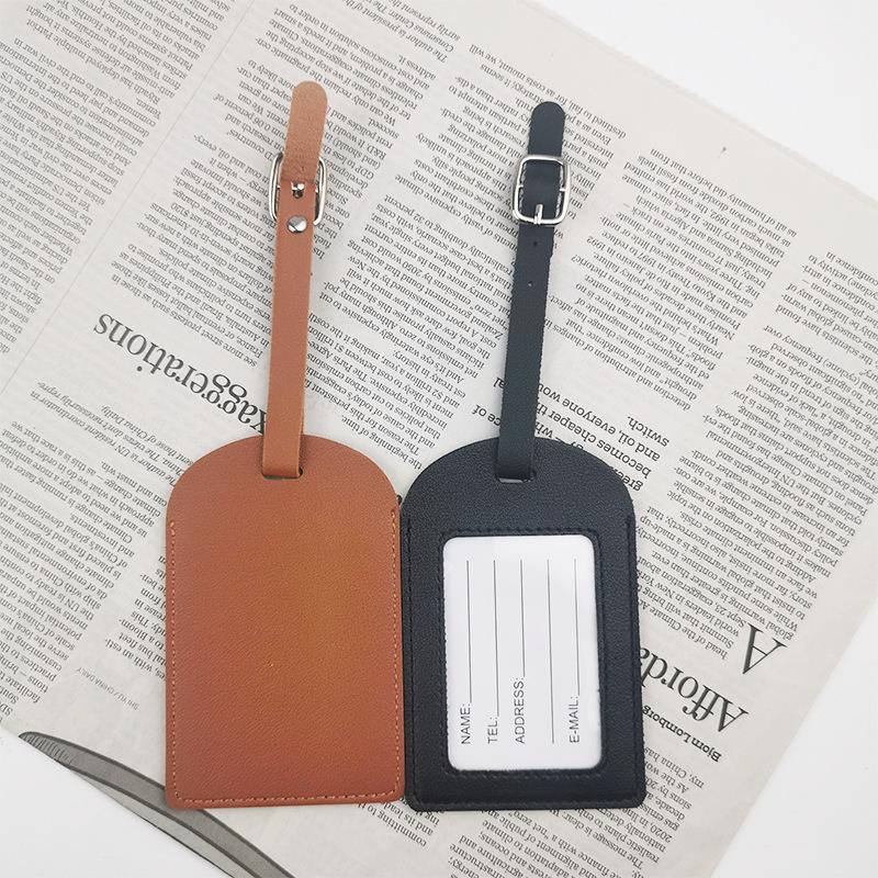 PU Leather Luggage ID Tag for Travel