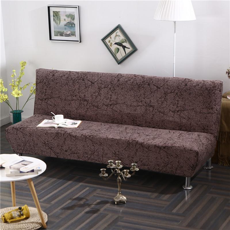 Stretch Sofa Cover Slipcover All Inclusive For Living Room Without Armrest Folding Cover For Sofa Bed Durable Fabric