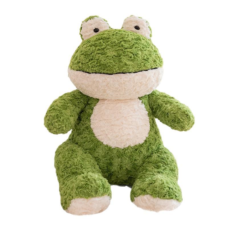 Adorable Frog Plush Toy - Sleep Pillow & Living Room Decor for Girls