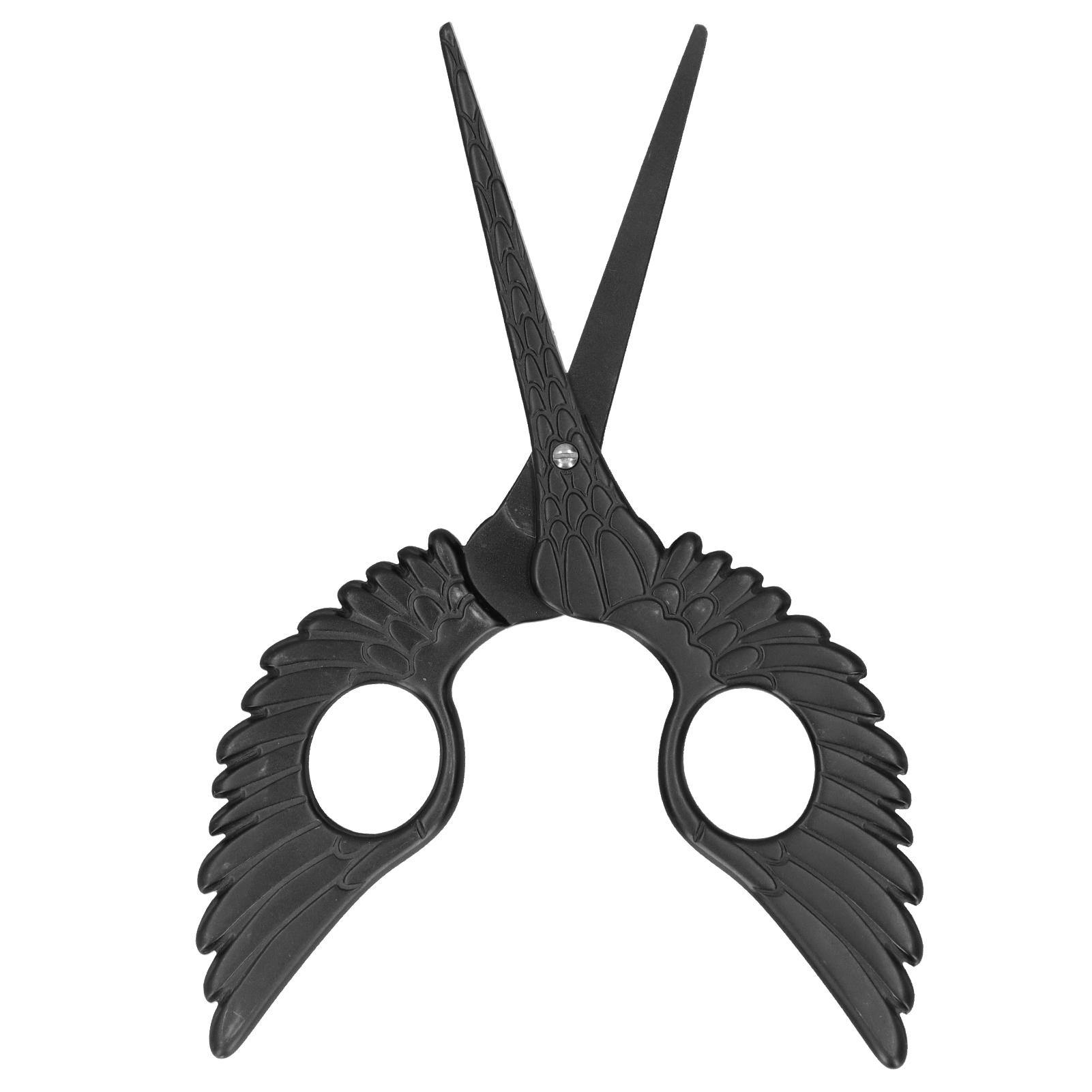 

Винтажные бытовые ножницы для рукоделия, вышивки, из нержавеющей стали, для рукоделия, швейные принадлежности, черные чёрный