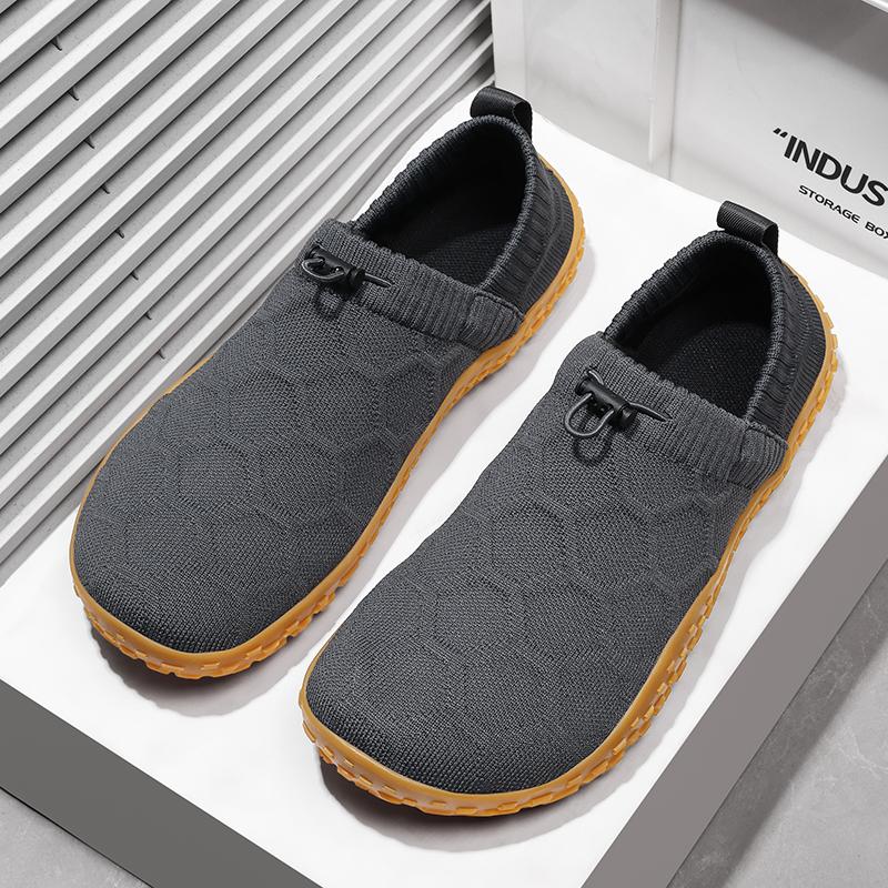 Men's Shoes Barefoot Plus Size Shoes 48 Men's Vulcanized Shoes Breathable Knitted Casual Shoes Fashion Outdoor Running Shoes