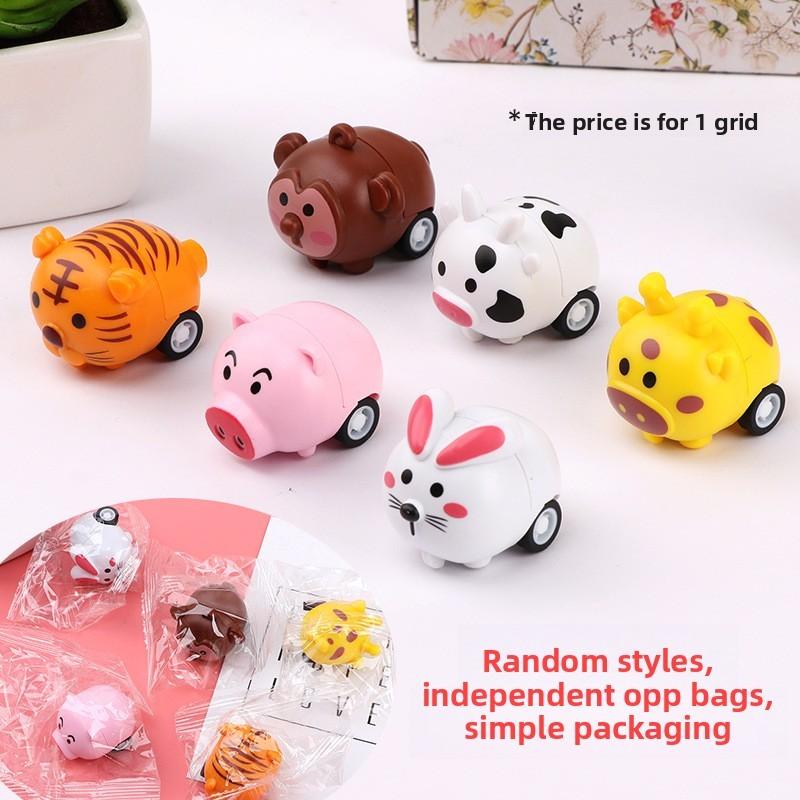 Cartoon Animal Bunny Toy Car Plastic Vehicle For Children Hand And Skills Brain