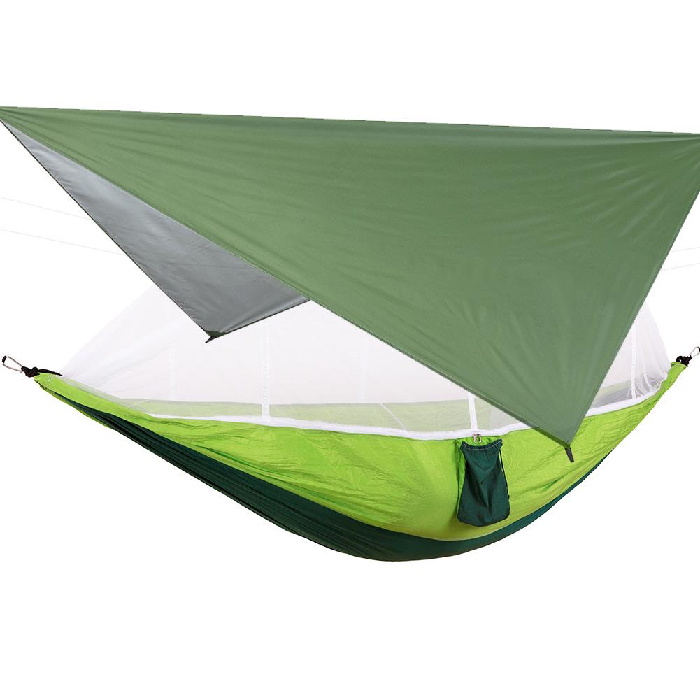 Telo per amaca in nylon impermeabile da esterno, protezione solare e antizanzare, set