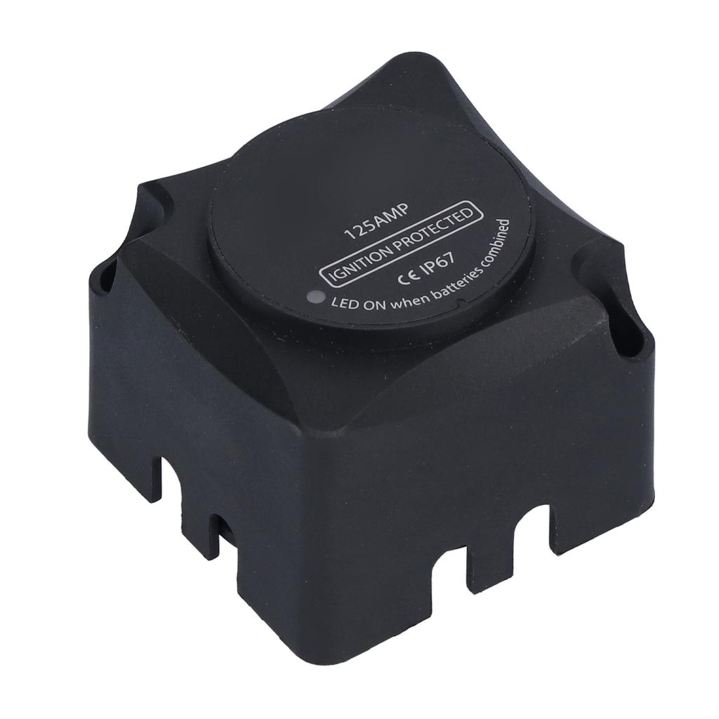 Spannungsempfindliches Relais Automatisches Laden VSR Dual Smart Batterieisolator mit Schrauben 12V 125A