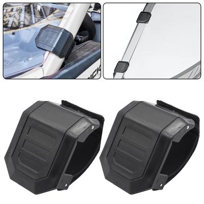 2Pcs Universal UTV Windshield Mount Clamp Strap Compatible with Honda Pioneer Polaris RZR Cf Moto