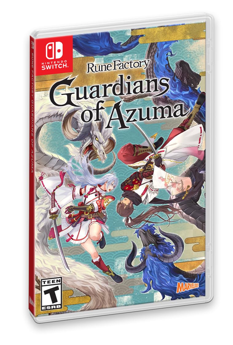 Rune Guardians of Azuma North Switch Factory; (Import America) – красный