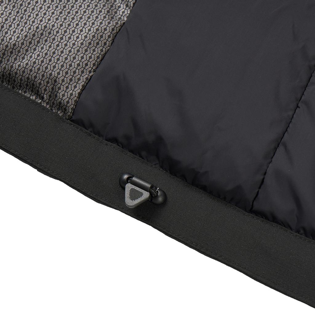 SAUCONY Urban Commuting Thick Solid Color Down Jacket Men Outerwear Black SC2240210A-BK01