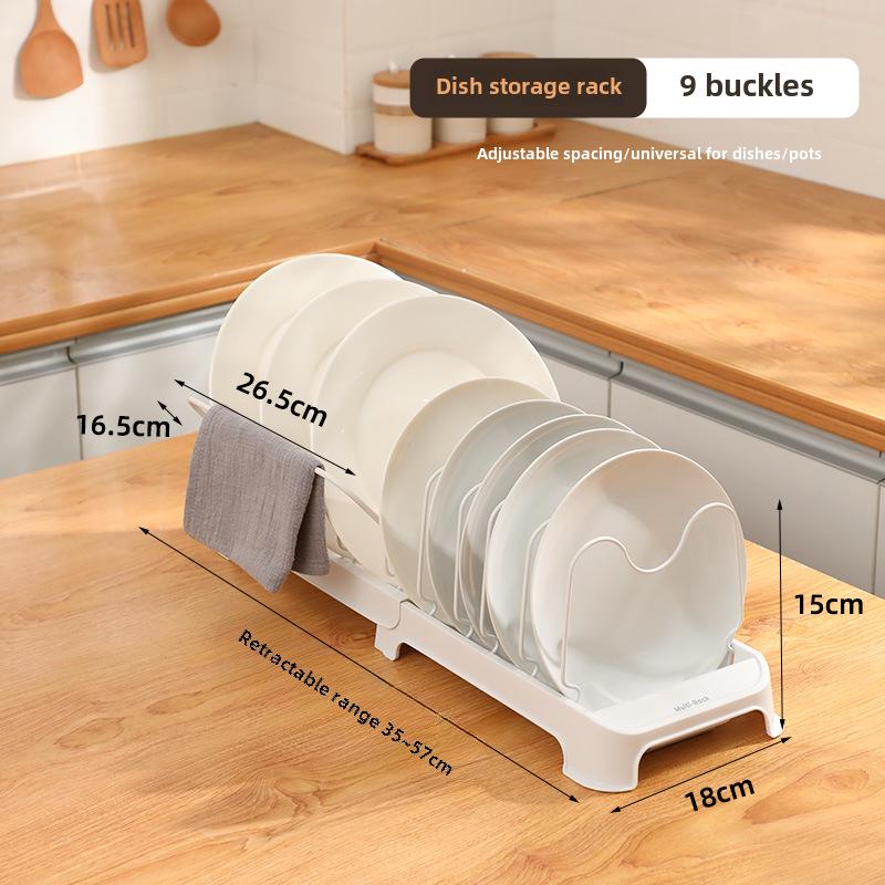 Modern Simple Kitchen Dish Drying Rack with Drawer