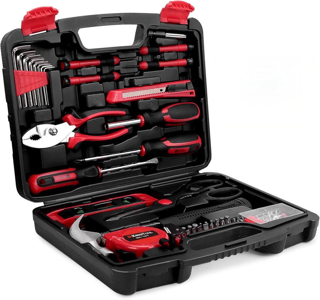 226-Piece Home & Auto Repair Tool Kit - Essential Mechanic & Household Tools for DIYers and Handymen