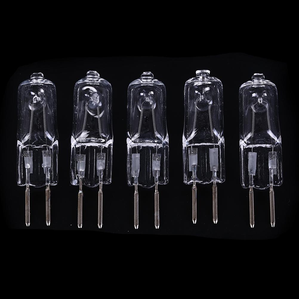 5 Stück 220 V G5.3 35 W/50 W Sockel Halogen JC Typ Glühbirnen Glühbirne gelbes Licht