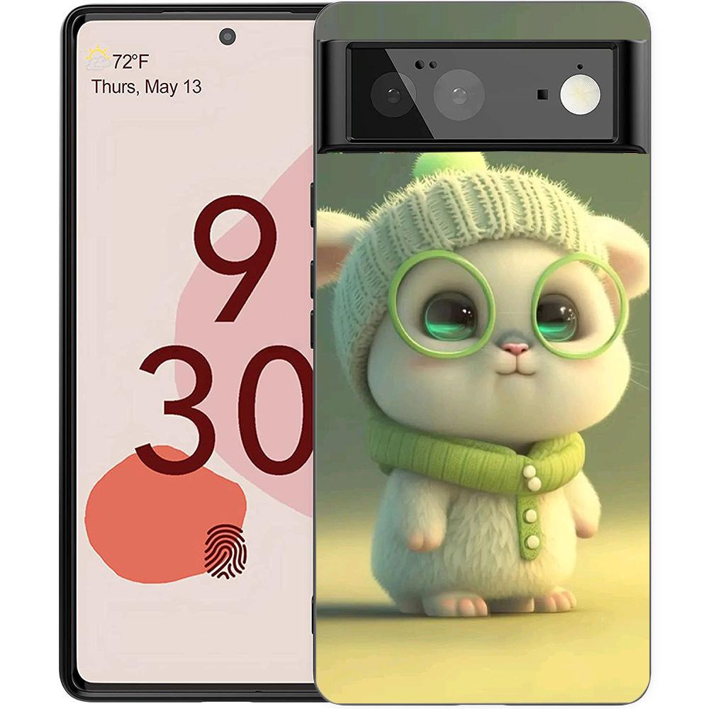 

Cute Cartoon Animal Phone Case Cover for Google Pixel 8 7 6 7A 6A Pro 5G Shockproof Silicone Soft 9 Pro XL 8 Pro 5G Shell Capas Pixel 6 5g