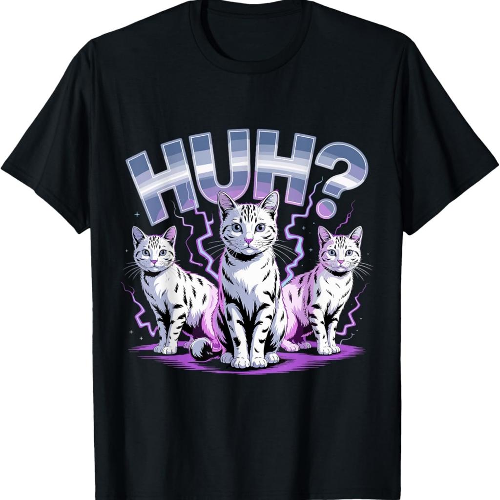 Huh Cat Chonky Ben Meme Bootleg Rap 90s T-Shirt