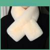 Scarf Collar Fur Warm Doublesided Scarf Simple Imitation Rex Rabbit Lady Winter
