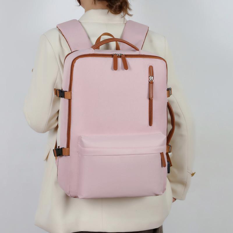Short-distance Travel Backpack, Fashionable Large-capacity Computer Backpack, High Appearance Level, Simple School Bag for College Students